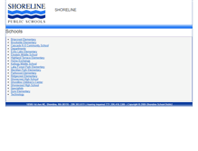 Tablet Screenshot of learn.shorelineschools.org